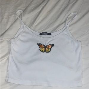 Butterfly brandy Melville top